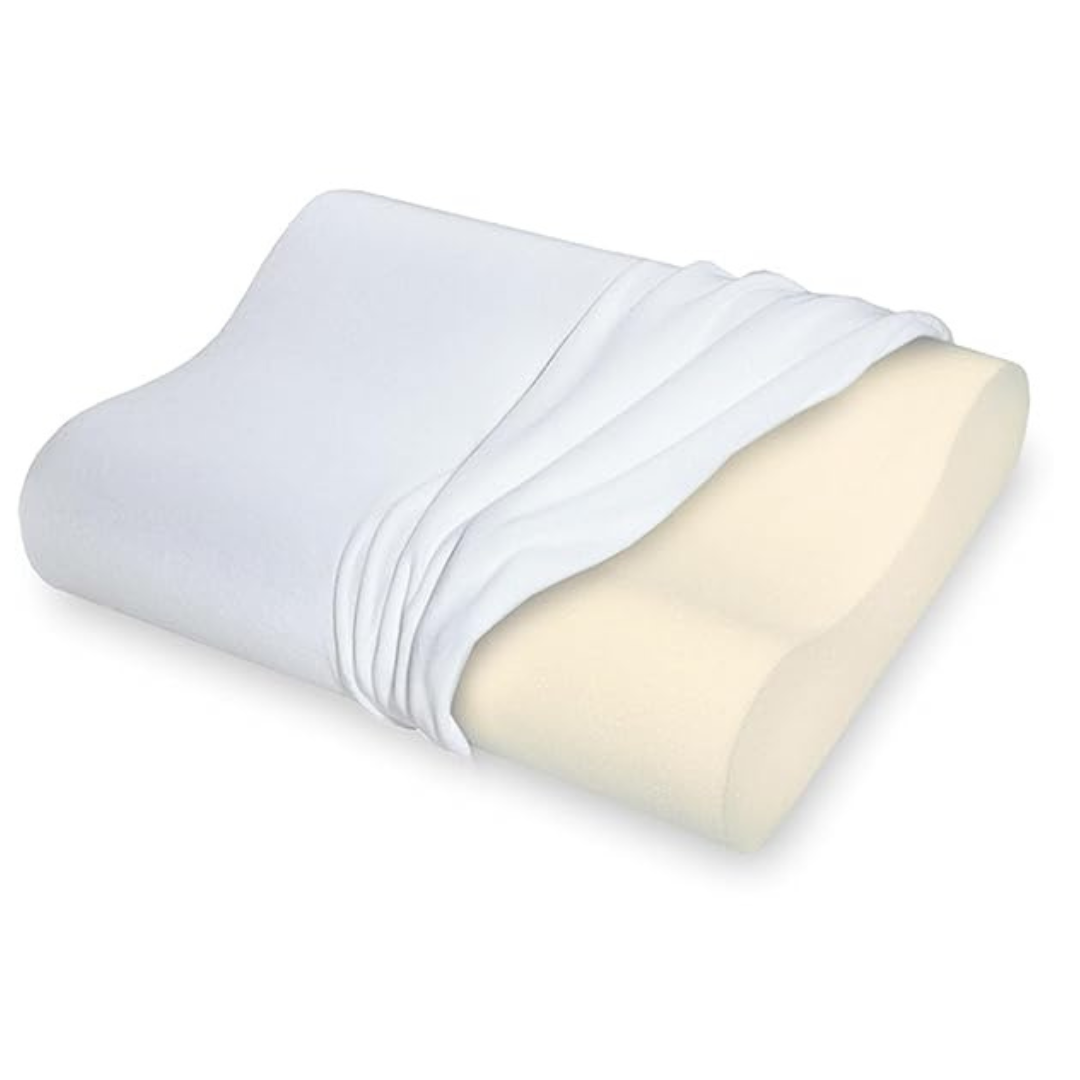 Poly Cotton Soft Memory Foam cervical counter Pillow